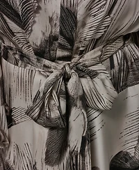 Donna Karan New York Plus Balloon-Sleeve Shirt Dress