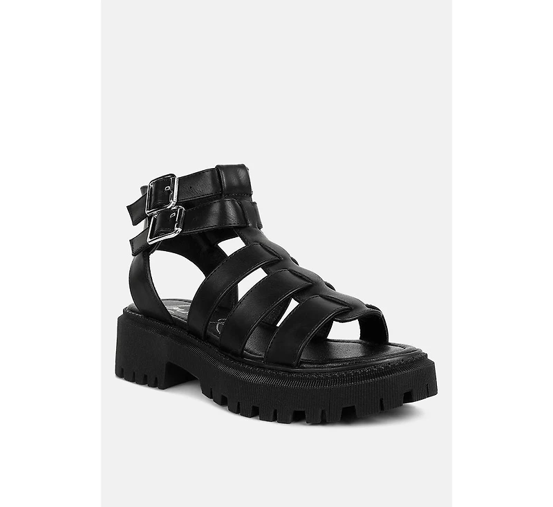 Womens Dewey Chunky Gladiator Sandals