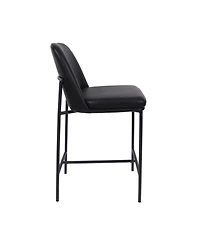 Loft Faux Leather Upholstered Counter Stools, Set of 2
