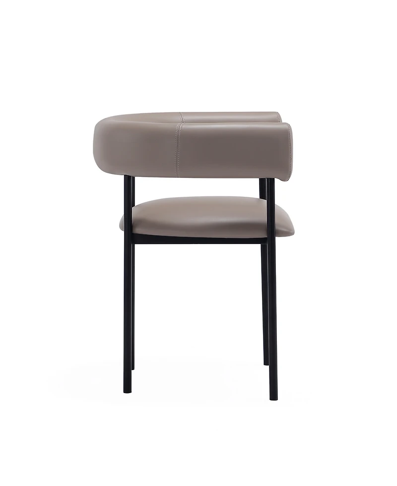 Onda 29.1" Faux Leather Upholstered Dining Chair