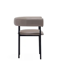 Onda 29.1" Faux Leather Upholstered Dining Chair