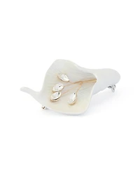 Betsey Johnson Faux Stone Betsey's Bouquet Calla Lily Brooch