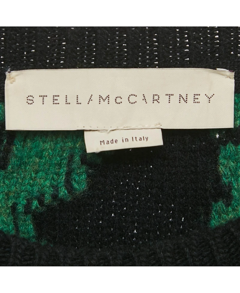 Pre-Owned Stella Mccartney Women's Frayed Knit Crewneck Sweater