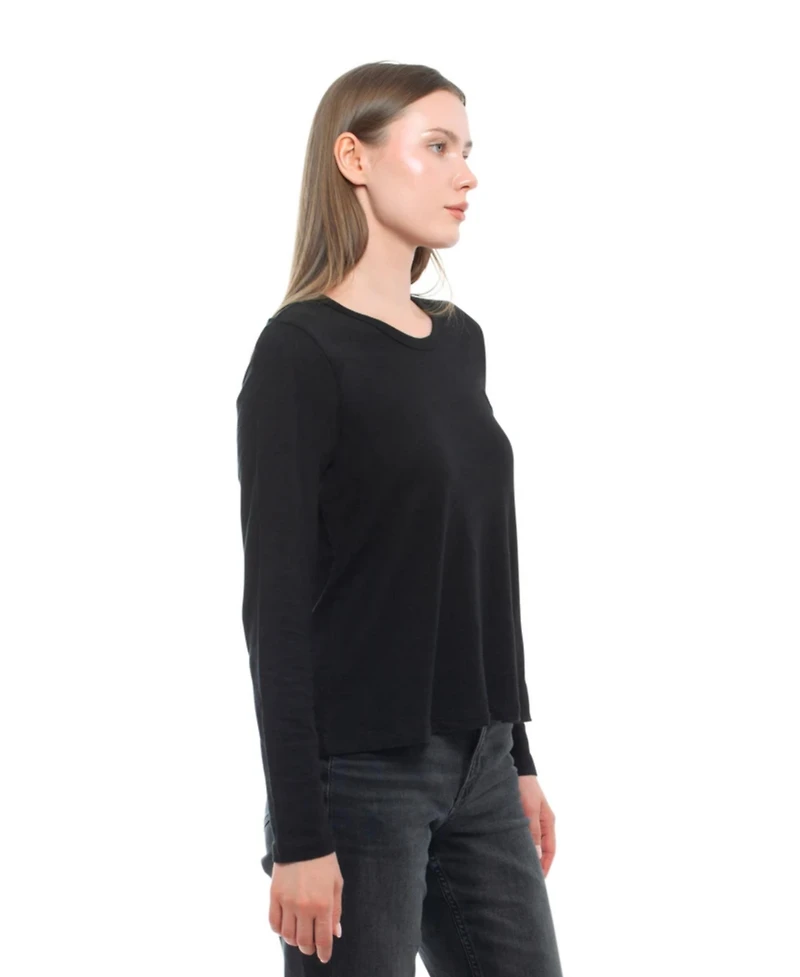 Wilt Clothing Women's Baby Fit Long Sleeve Tee