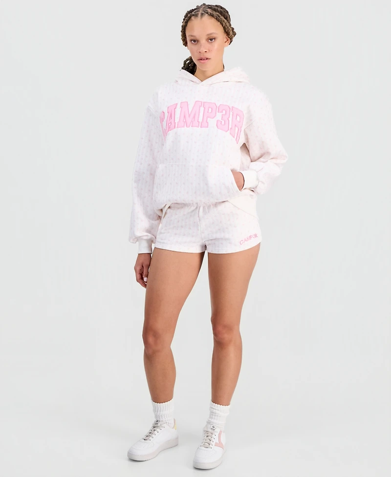 The Happy Camp3r Juniors' Printed Fleece Pull-On Shorts