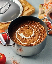 Tramontina Utsava Tri-Ply Clad Stainless Steel 3.25-Quart Covered Casserole