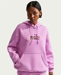 Nike Women's Sportswear Phoenix Fleece Oversized Logo Hoodie