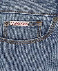 Calvin Klein Girls' 7-16 Bermuda Denim Shorts