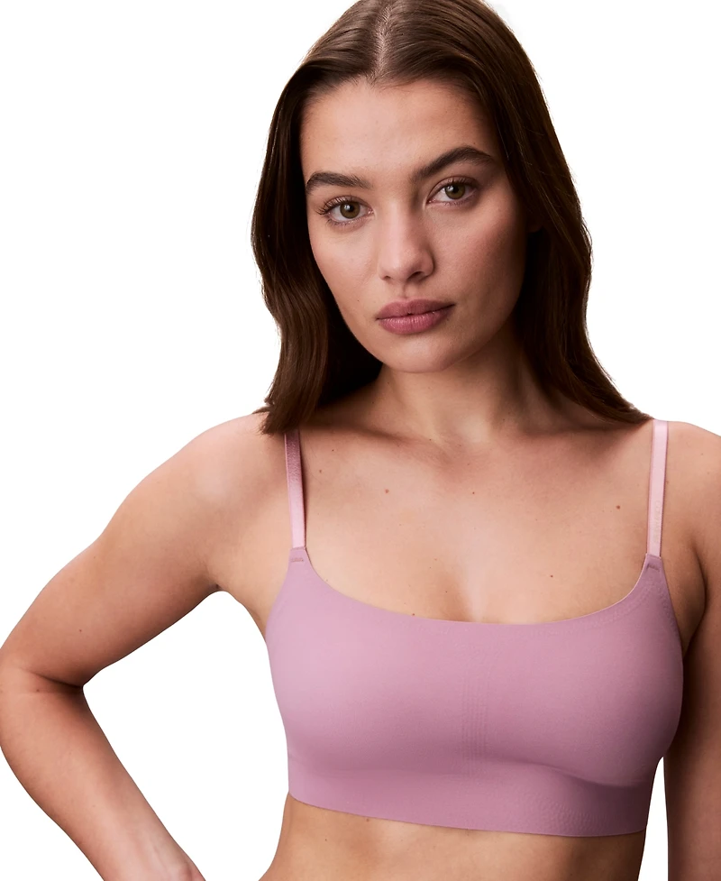Calvin Klein Invisibles Comfort Lightly Lined Retro Bralette QF4783