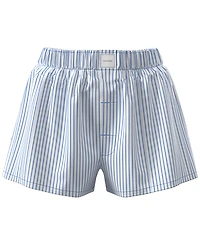 Calvin Klein Women's Striped Pull-On Shorts