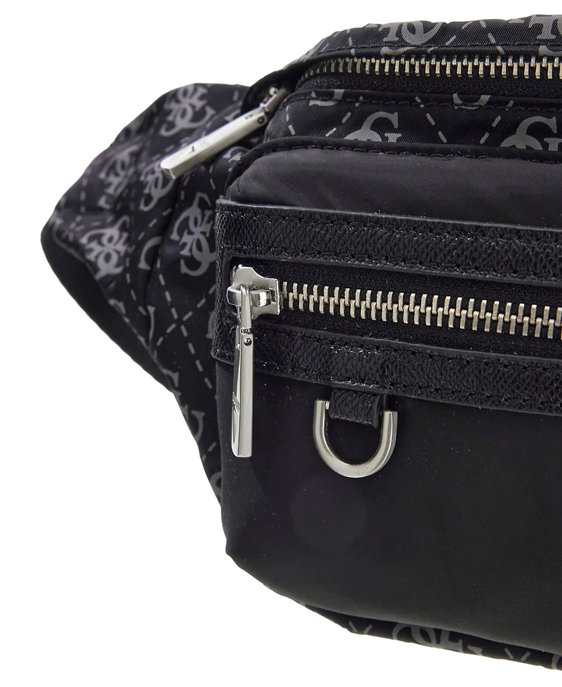 Guess Men's Berlin Monogram Detail Bum Bag