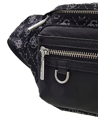 Guess Men's Berlin Monogram Detail Bum Bag