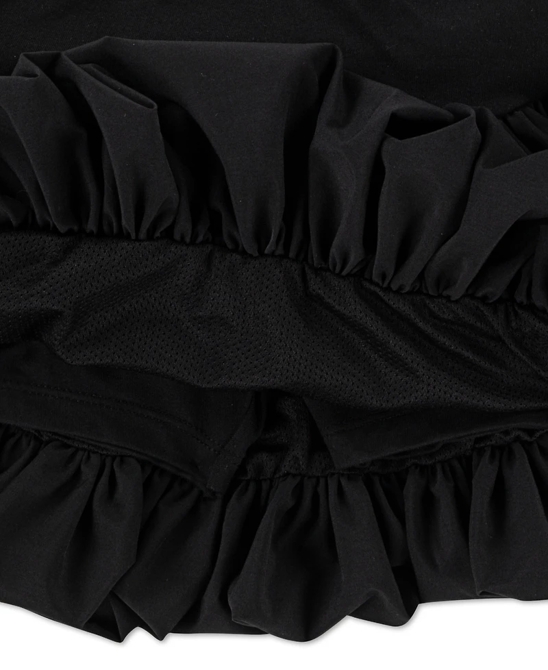 Nike Girls' Toddler 2T-4T Graphic Crewneck T-Shirt and Scooter Shorts, 2-Piece Set