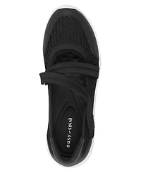 Easy Spirit Women's Gwynn Knit Mary Jane Round Toe Sneakers