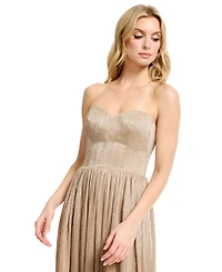 Dress the Population Women's Audrina Strapless Ball Gown