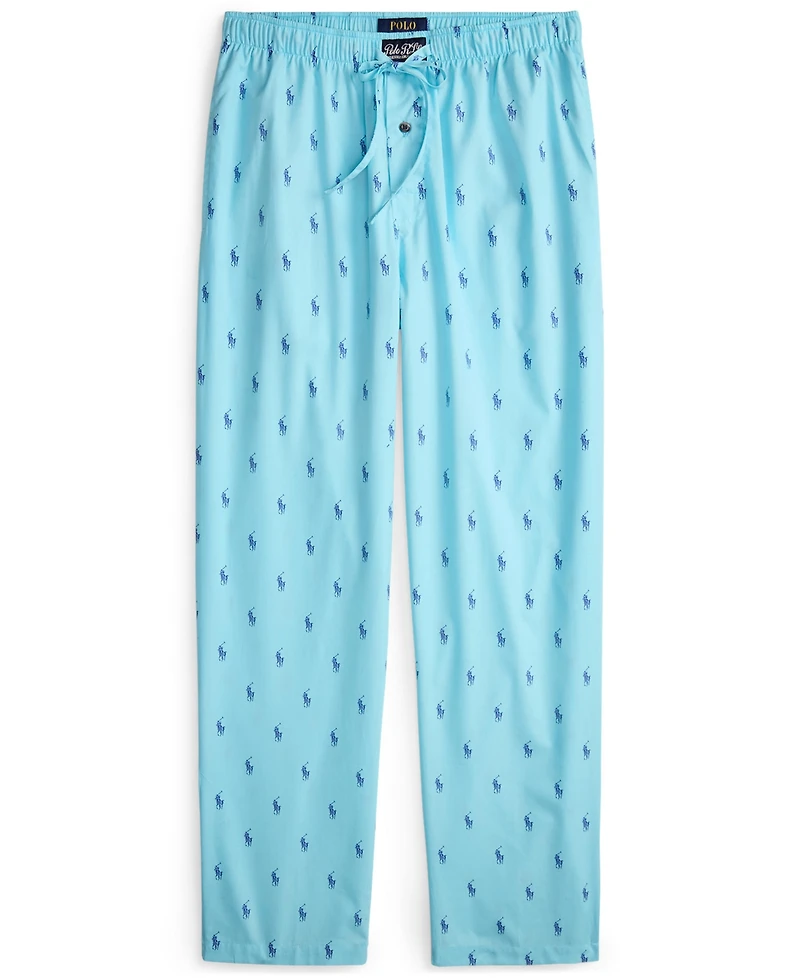 Polo Ralph Lauren Men's All-Over Pony Print Pajama Pants