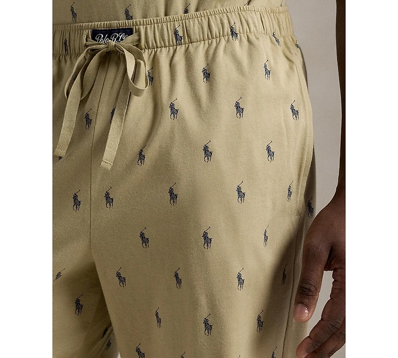 Polo Ralph Lauren Men's Crewneck T-Shirt and Pajama Pants, 2-Piece Set