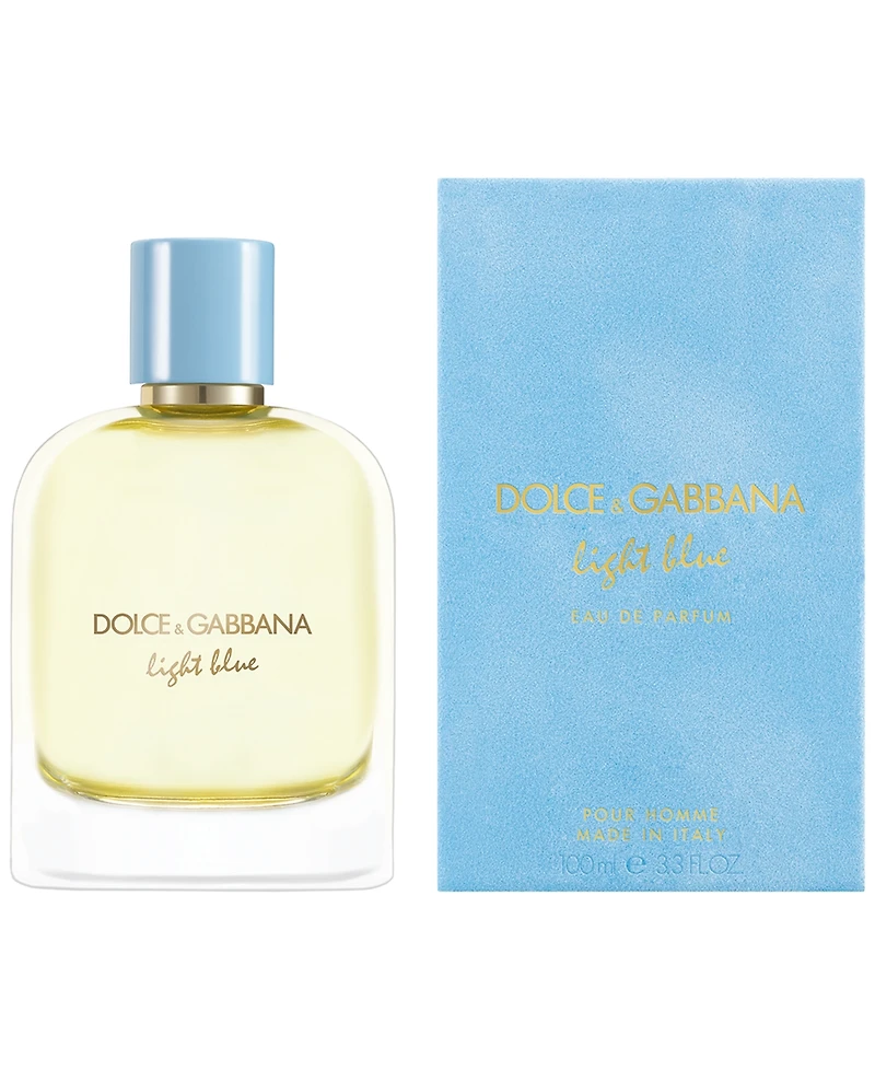 Dolce&Gabbana Light Blue Pour Homme Eau De Parfum Spray, 3.38 oz.