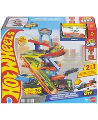 Hot Wheels City Transforming Stunt Garage Playset
