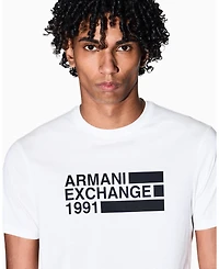 A|X Armani Exchange Men's Short Sleeve Logo T-Shirt