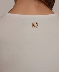 Donna Karan New York Women's Crewneck Top