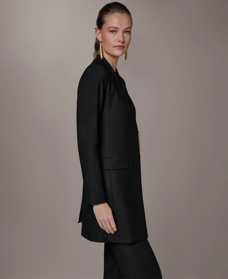 Donna Karan New York Women's V-Neck Jacket