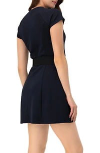 Ivonne Women's A-Line Short Dress