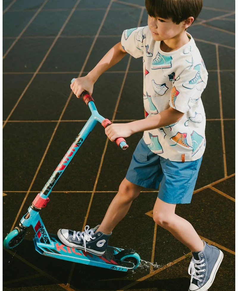 Deux par Toddler Boys Parachute Shorts with Patch Pockets