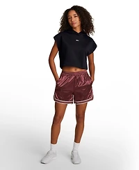 Reebok Women's Basketball Stitch Pull-On Hoodie