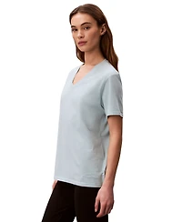 Calvin Klein Performance Women's Classic-Fit V-Neck T-Shirt