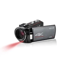 Minolta MN4K25NV 4K Ultra Hd 30MP 3" Touchscreen Camcorder with Night Vision with Accessory Kit