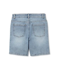 Lands' End Little Boys Denim Shorts