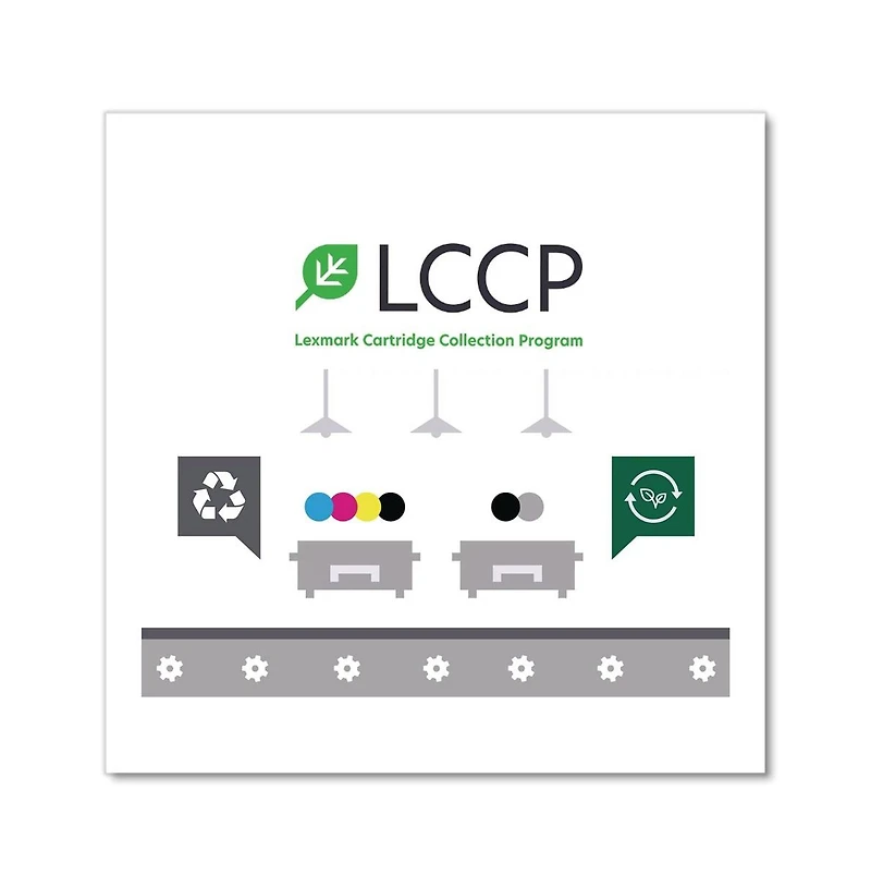 Lexmark 78C10Y0 1400 Page-Yield Return Program Toner