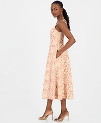 I.n.c. International Concepts Petite Printed Cotton Midi Dress, Macy's Exclusive