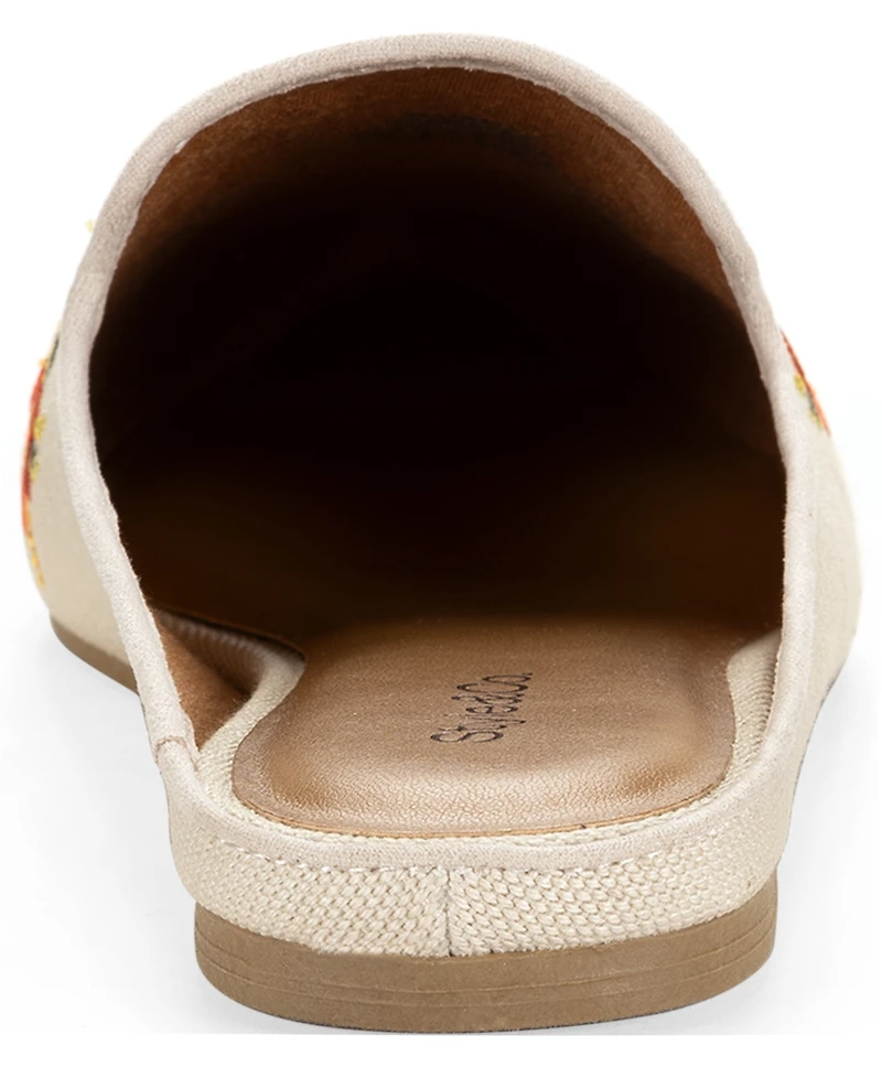 Style & Co Women's Naomii2 Embroidered Slip-On Mules, Macy's Exclusive