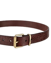 Levi's Women's Western Embossed Casual Leather Belt