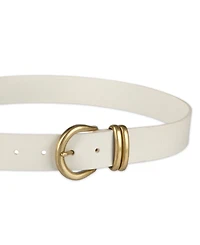 Levi's Women's Double Metal Loop Leather Belt