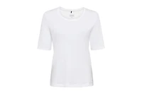 Olsen Women's Solid Short Sleeve T-Shirt
