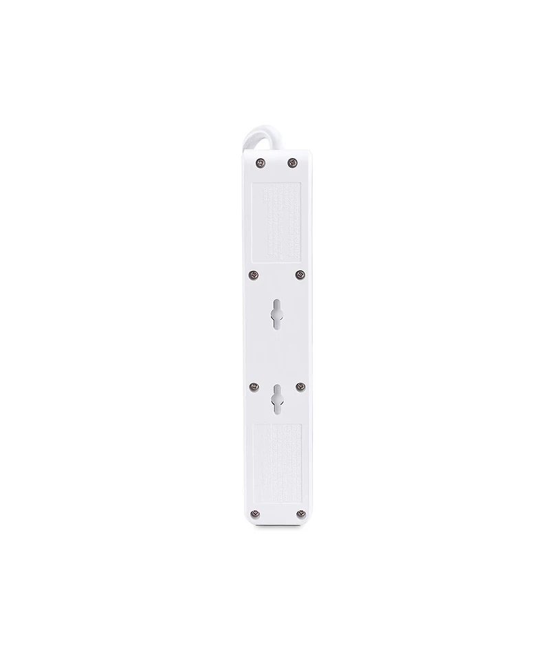 CyberPower P406U 4-Outlet Home/Office Surge Protector with 2x Usb-a Port, White