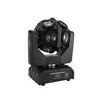 Artudatech 200W Moving Head Stage Light with 12 Rgbw LEDs, Unlimited Tilt & DMX512/Sound Control