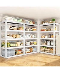 Yigii 5-Tier 2500LBS Adjustable Metal Shelving Unit for Garage, Kitchen, Pantry