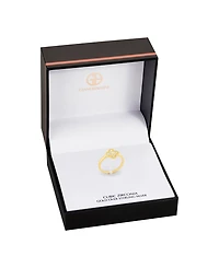 Giani Bernini Gold Plated Clover Ring