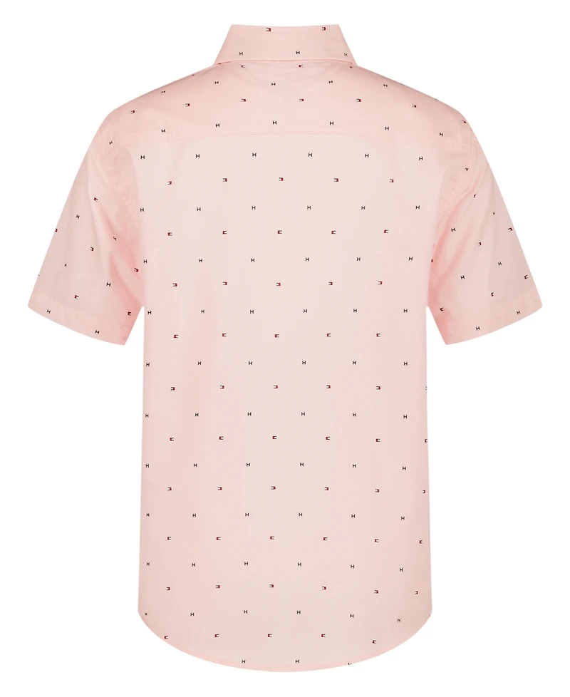 Tommy Hilfiger Boys' 2T-7 Short-Sleeve Shirt