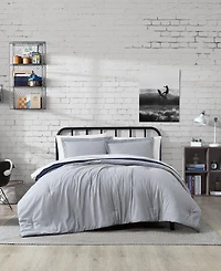 Nautica Hayes Solid Reversible 5-Pc. Comforter Set, Twin/ Twin Xl