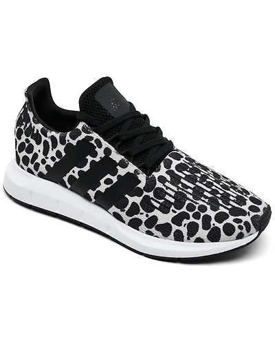Adidas Originals Women's Swift Run 1.0 Animal Print Casual Sneakers from Finish Line