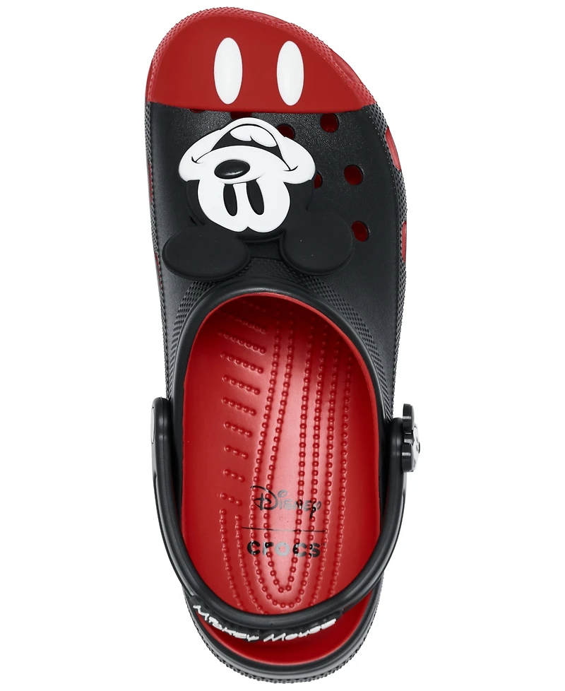 Crocs x Disney Men's Mickey Mouse Classic Clogs Sneakers from Finish Line