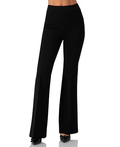 Ivonne Women's Semi-Flare Pants