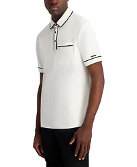 Karl Lagerfeld Paris Men's Interlock Polo Shirt
