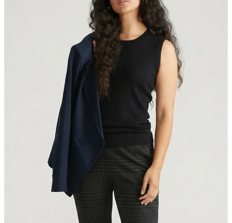 Universal Standard Plus Savvy Fine Knit Sweater Shell