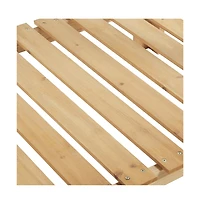 Yaheetech 8-Pocket Wood Elevated Garden Planter with Fabric Liner